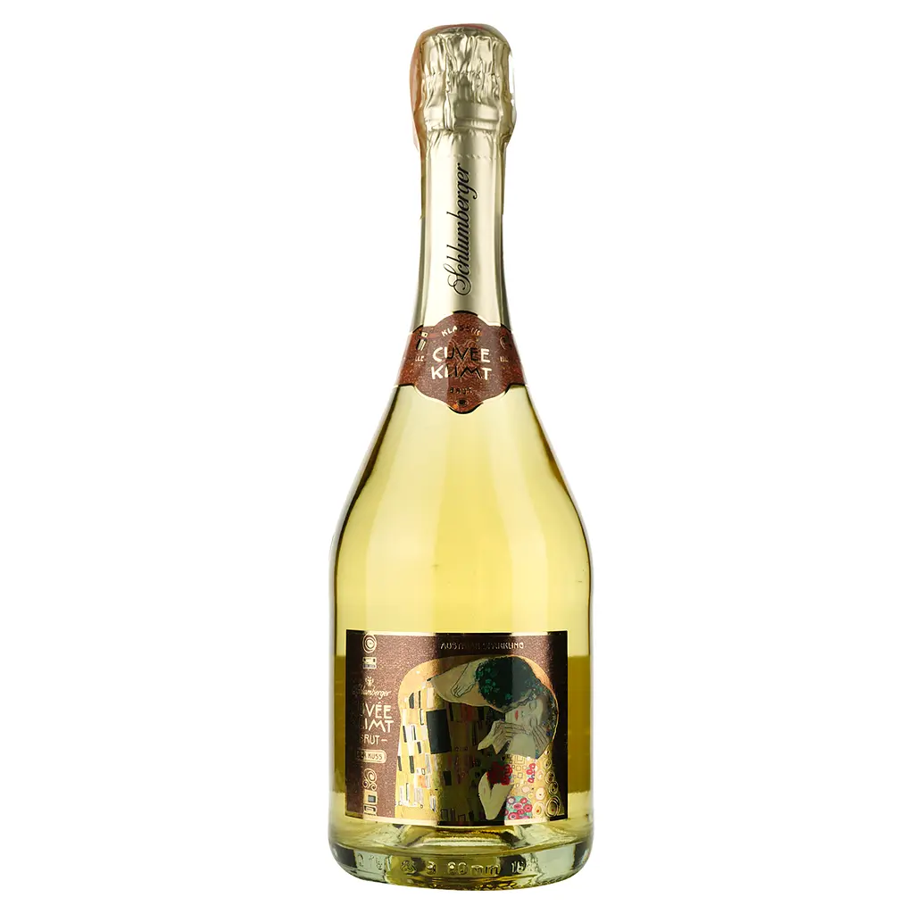 Ігристе вино Schlumberger Cuvee Klimt, біле, брют, 11,5%, 0,75 л - фото 4