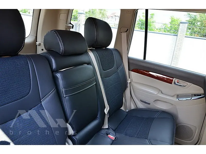 Авточохли модельні MW Brothers для Toyota Land Cruiser Prado 120 c 2003 - фото 7