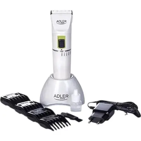 Машинка для стрижки аккумуляторная Adler AD 2827 + насадки - фото 3
