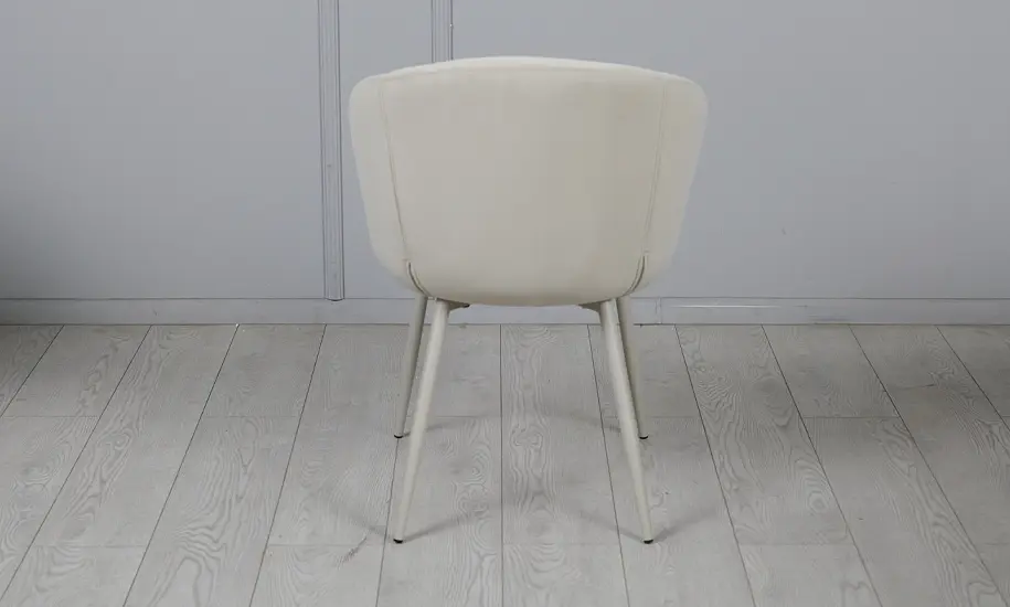 Стілець Prestol Юнік метал сидіння тканина 570x570x810 бежевий - фото 5