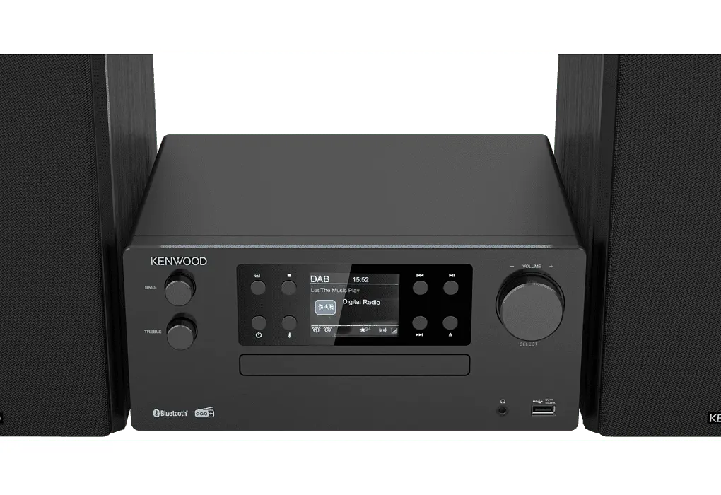 Музичний центр — Hi-Fi мікросистема Kenwood M-925DAB-B Black - фото 2