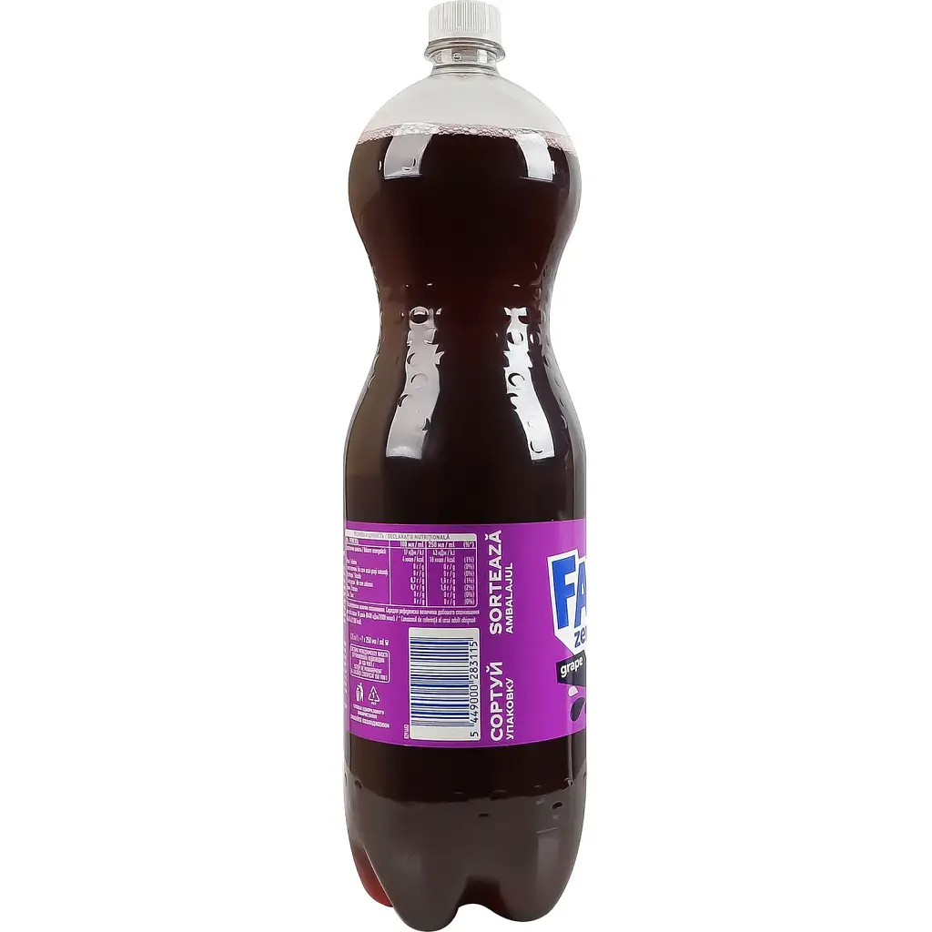 Напій Fanta Виноград з виноградним соком з підсолоджувачем без цукру 1.75 л - фото 2