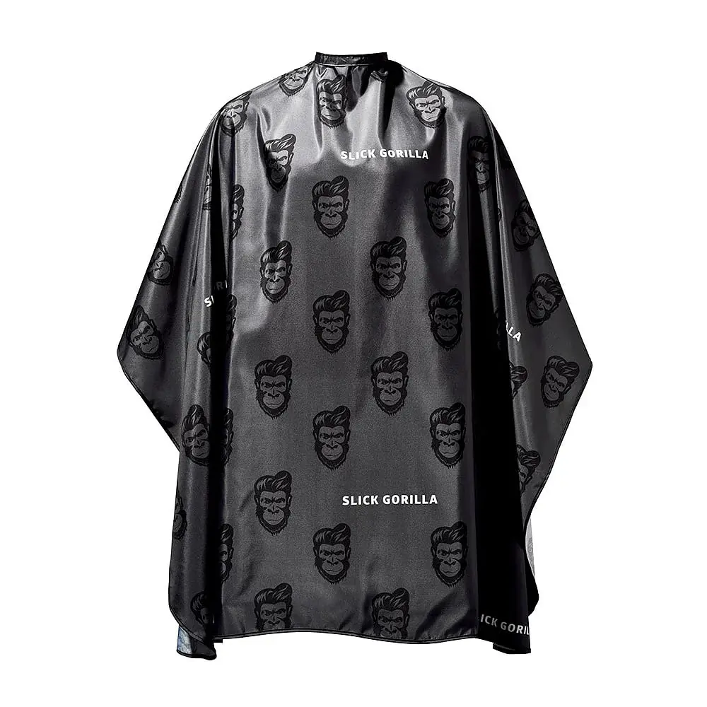 Перукарська накидка Slick Gorilla Barber Cape Black