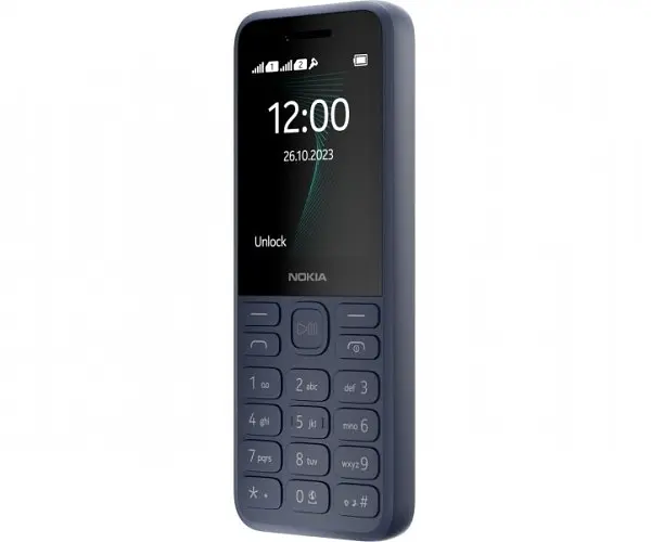 Телефон Nokia 130 TA-1576 Dual Sim 2023 кнопковий темно-синій (6438409089151) - фото 2
