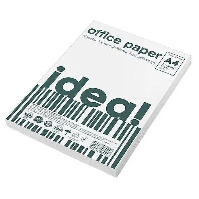 Папір А4 20 арк. Idea Ukraine 80 г/м²