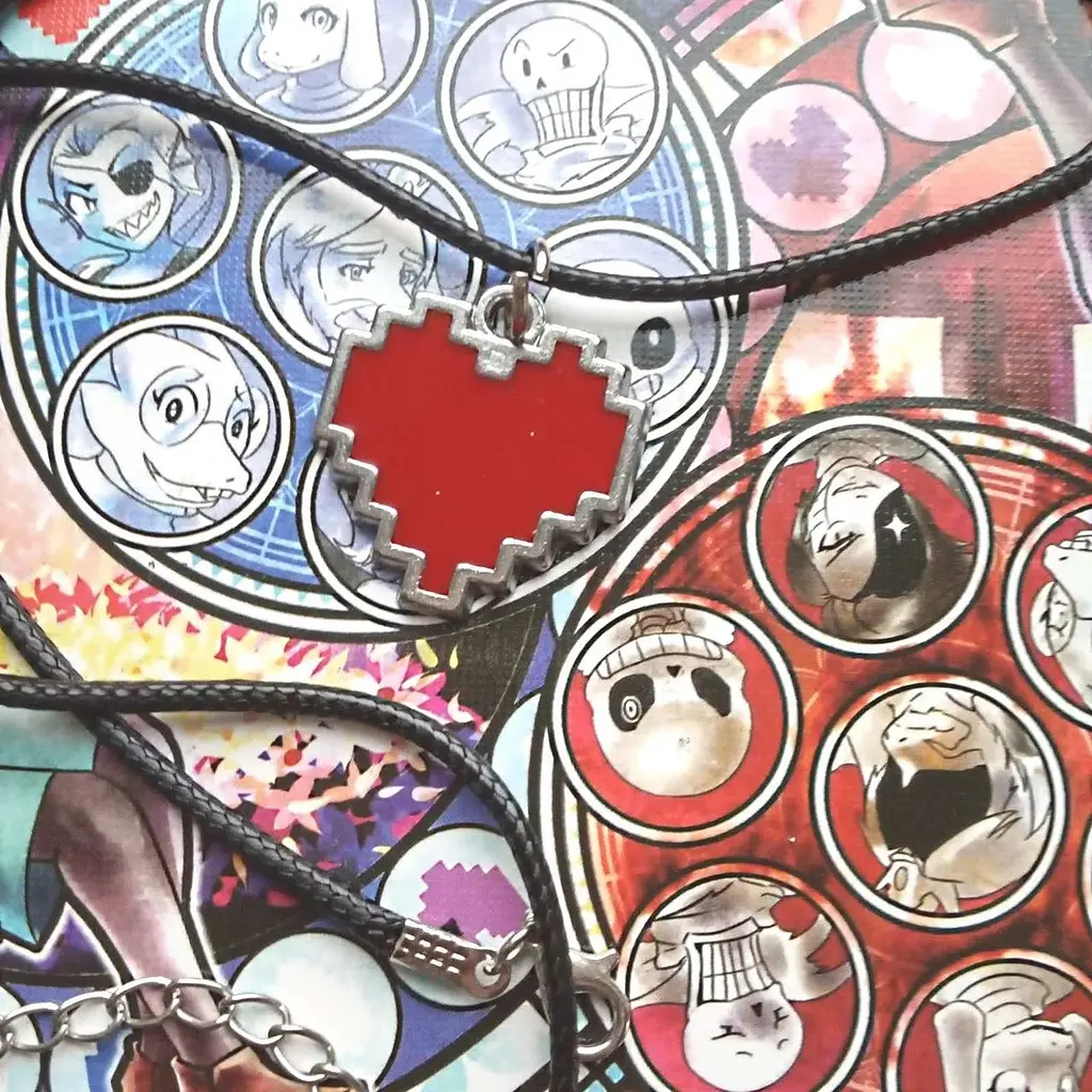 Кулон GeekLand Андертейл Undertale Серце Heart UT.52.31 - фото 2