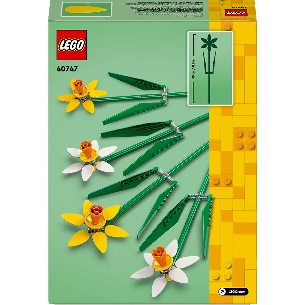 Конструктор LEGO Icons Нарциссы, 216 деталей (40747) - фото 7