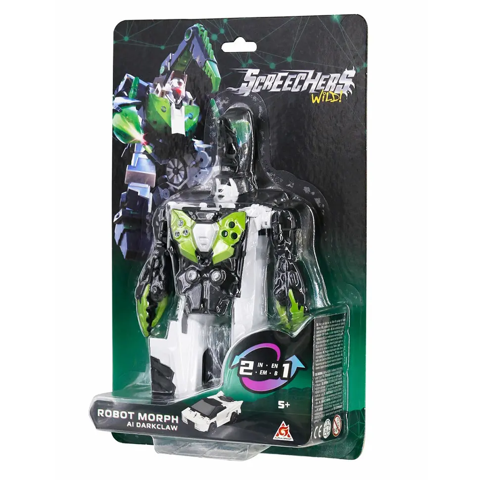 Дитячий робот-трансформер "Дарккло" Screechers Wild! KS686154 S5 блістер - фото 7
