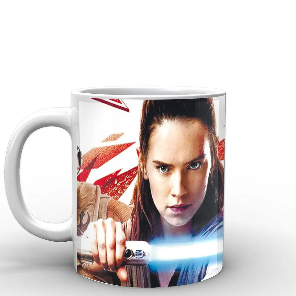 Кружка GeekLand Star Wars Rey SW.002.43 330 мл белая - фото 2