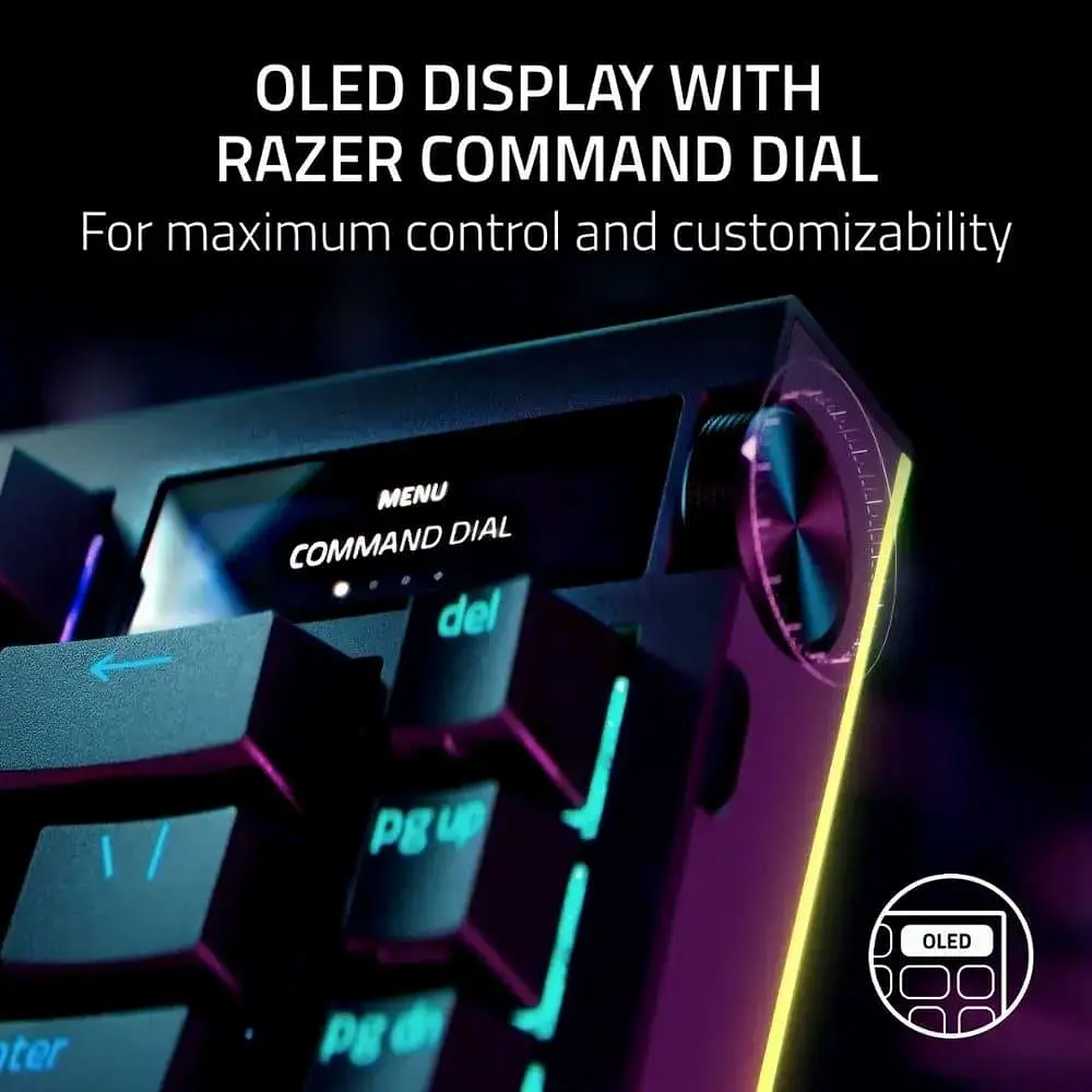 Клавиатура Razer BlackWidow V4 Pro 75% ANSI Black (RZ03-05130100-R3M1) - фото 8