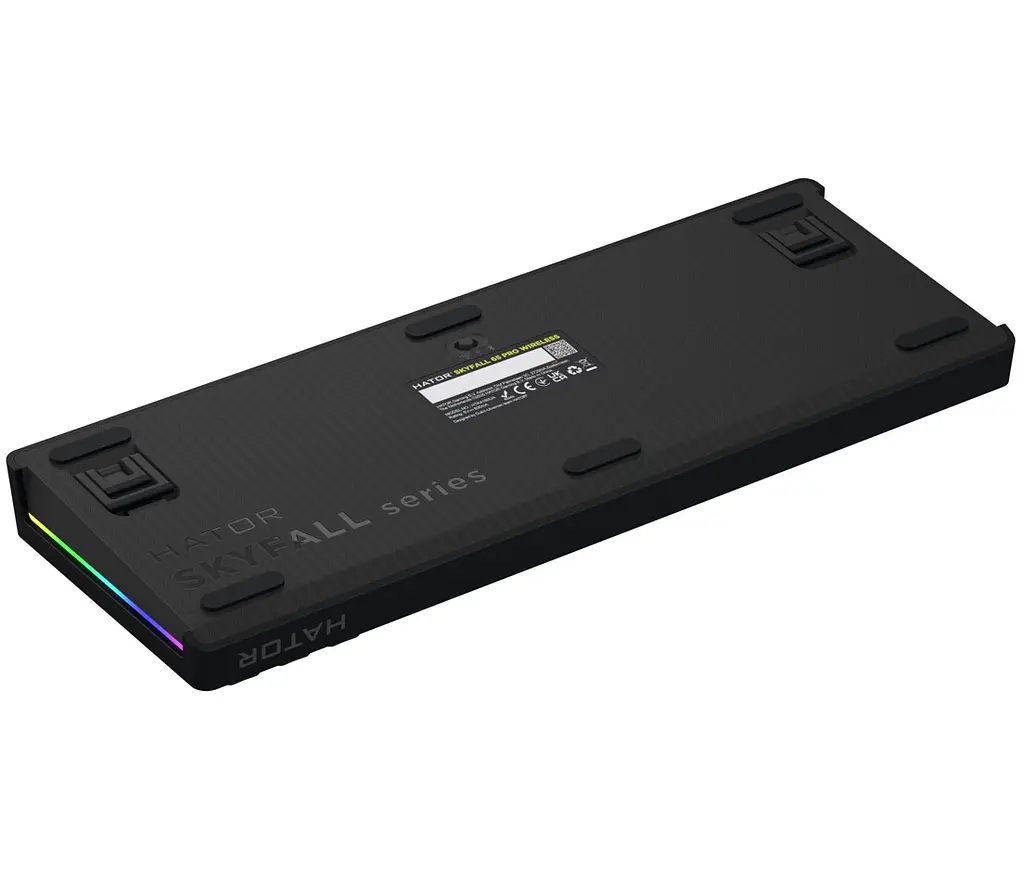 Клавіатура ігрова механічна HATOR HTK-4160-UA Skyfall 65 PRO Wireless Aurum Vanila Silent Switch USB, 2,4 ГГц, BT 5.3 - фото 6