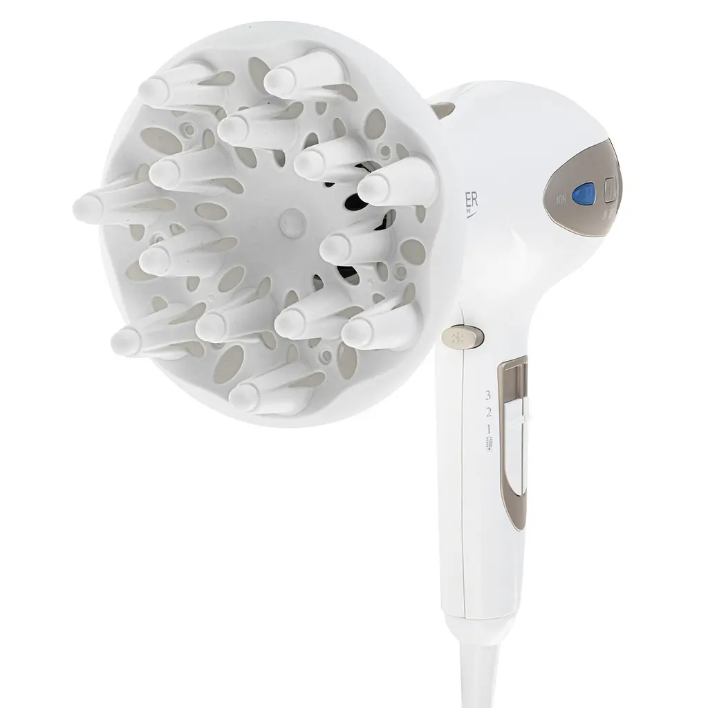 Фен Adler AD 2248W White champagne - фото 6