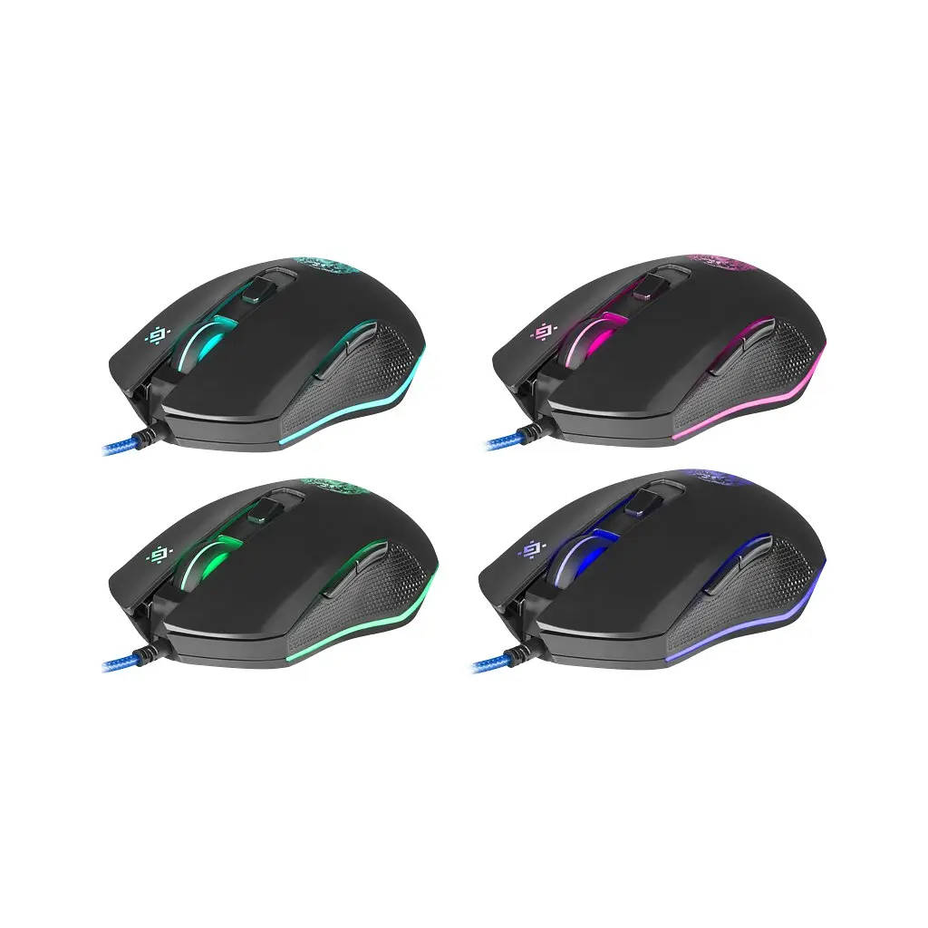 Мишка Defender Sleipnir GM-927 USB Black+ Килимок (52927) - фото 6