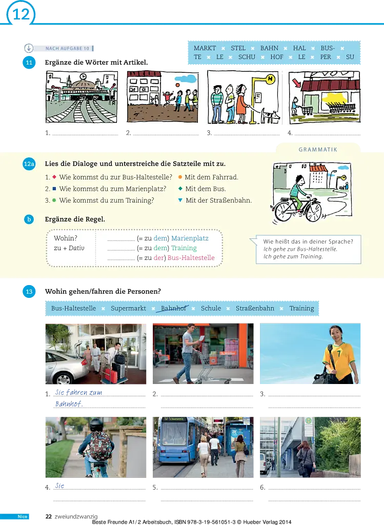 Beste Freunde. Arbeitsbuch mit Audios online A1.2 - фото 4