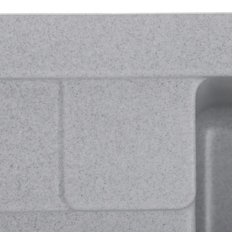 Кухонна мийка Zerix ZS-6550S-09 gray ZX4543, Сірий - фото 2