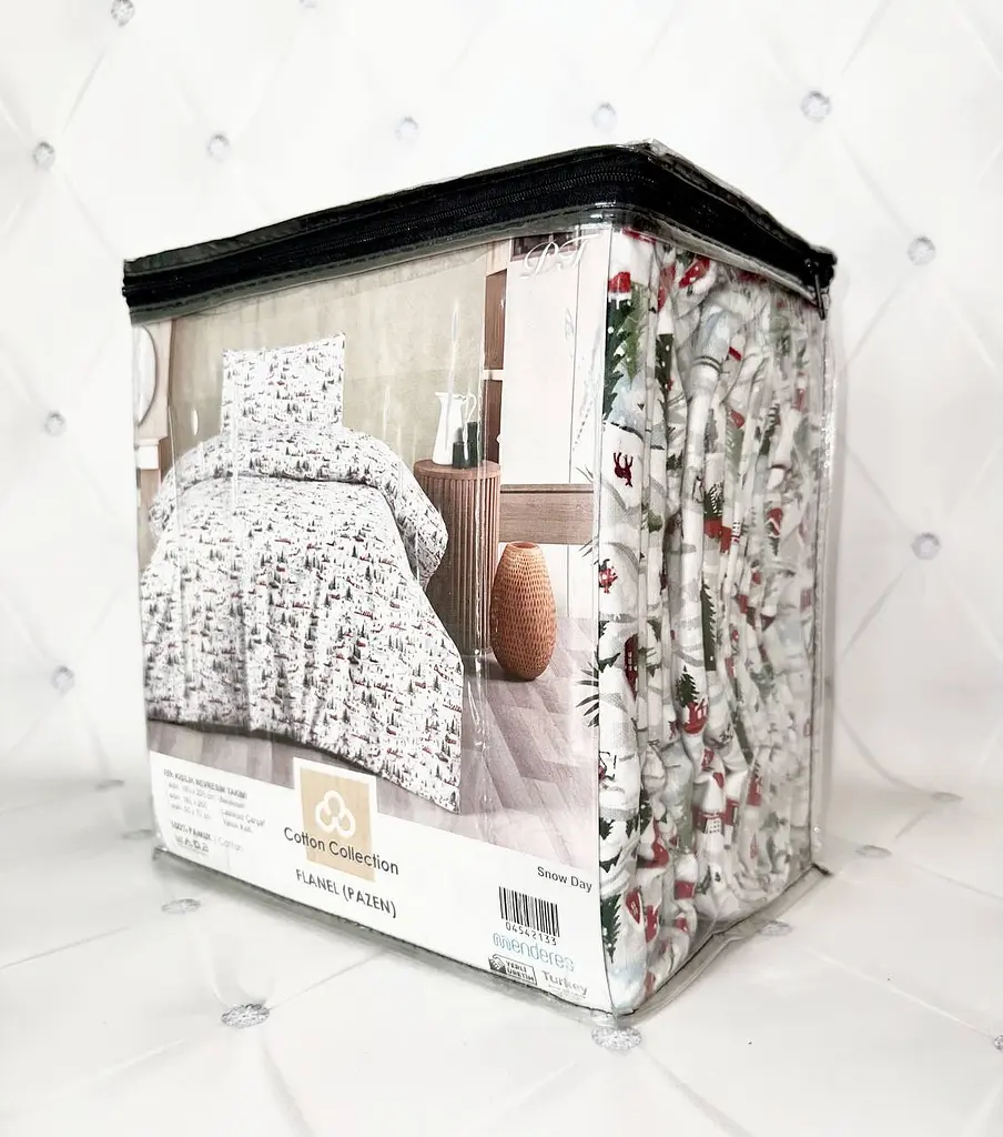 Постільна білизна Snow Day Фланель Cotton Collection pbe0051277 - фото 3
