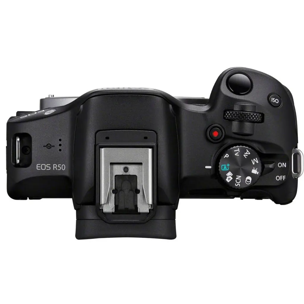 Цифровий фотоапарат Canon EOS R50 + RF-S 18-45 IS STM Black (5811C033) - фото 8