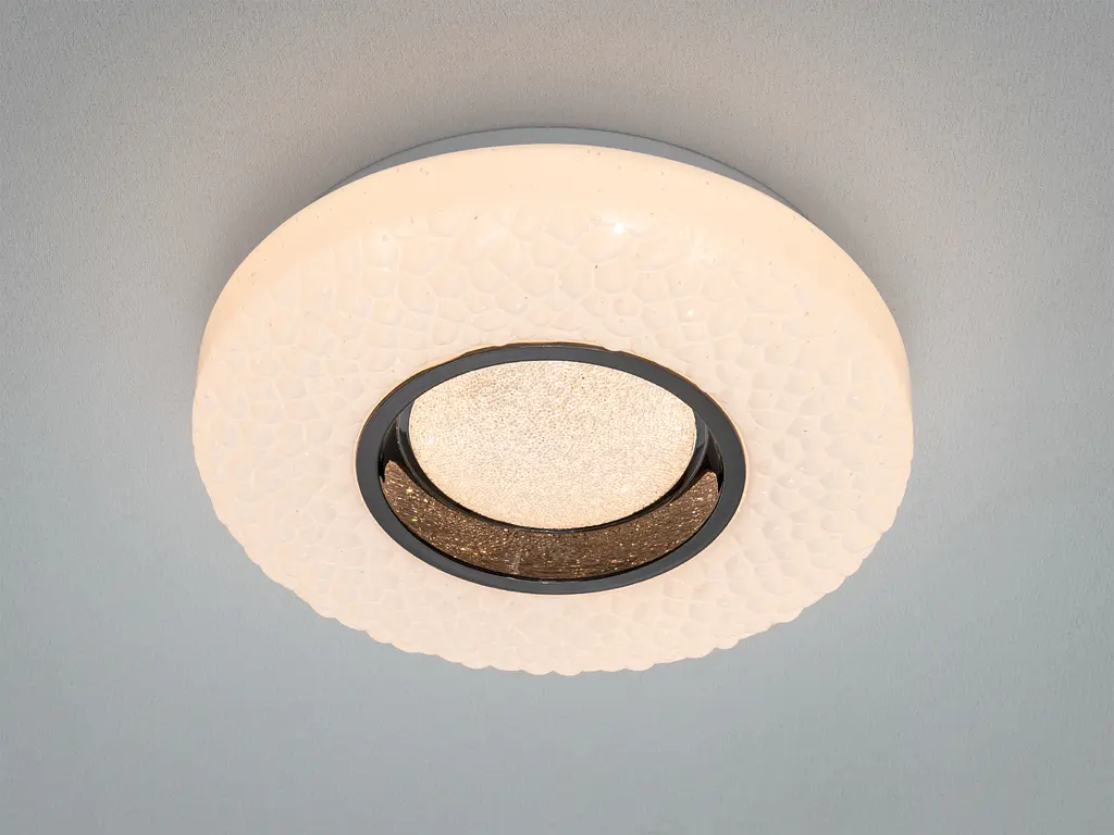 LED потолочный светильник Romin черный 22 Вт 5 м² - фото 3