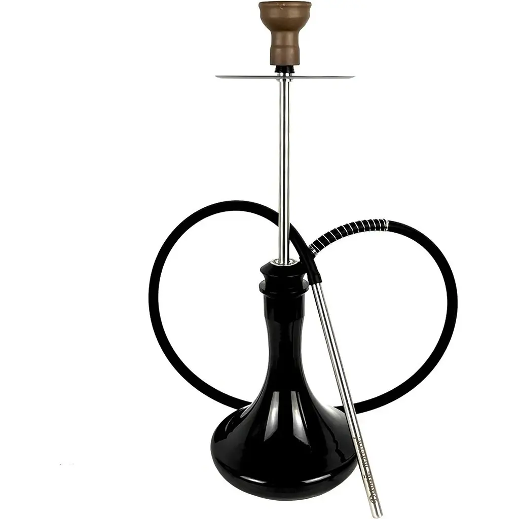 Кальян Tiaga Hookah Classic Silver Craft Black - фото 2