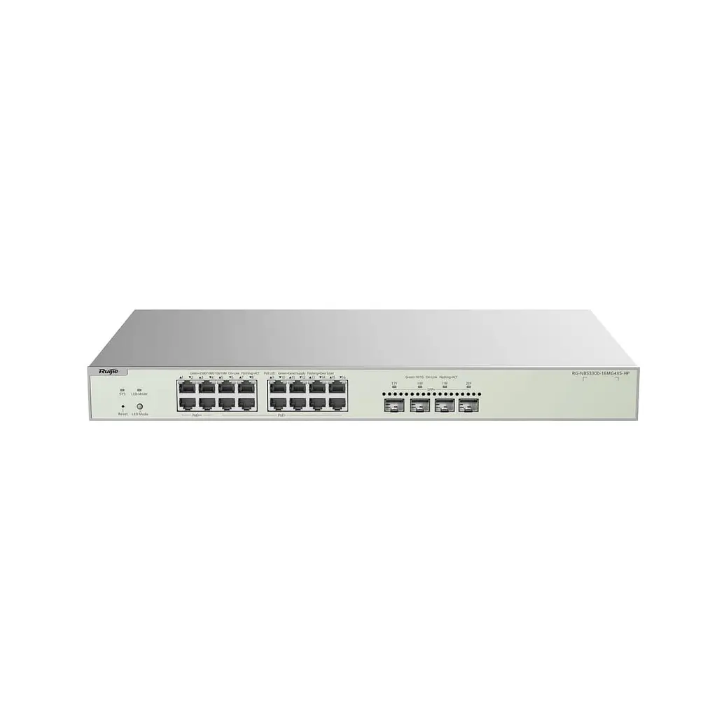 Комутатор Ruijie Reyee RG-NBS3300-16MG4XS-HP - фото 4