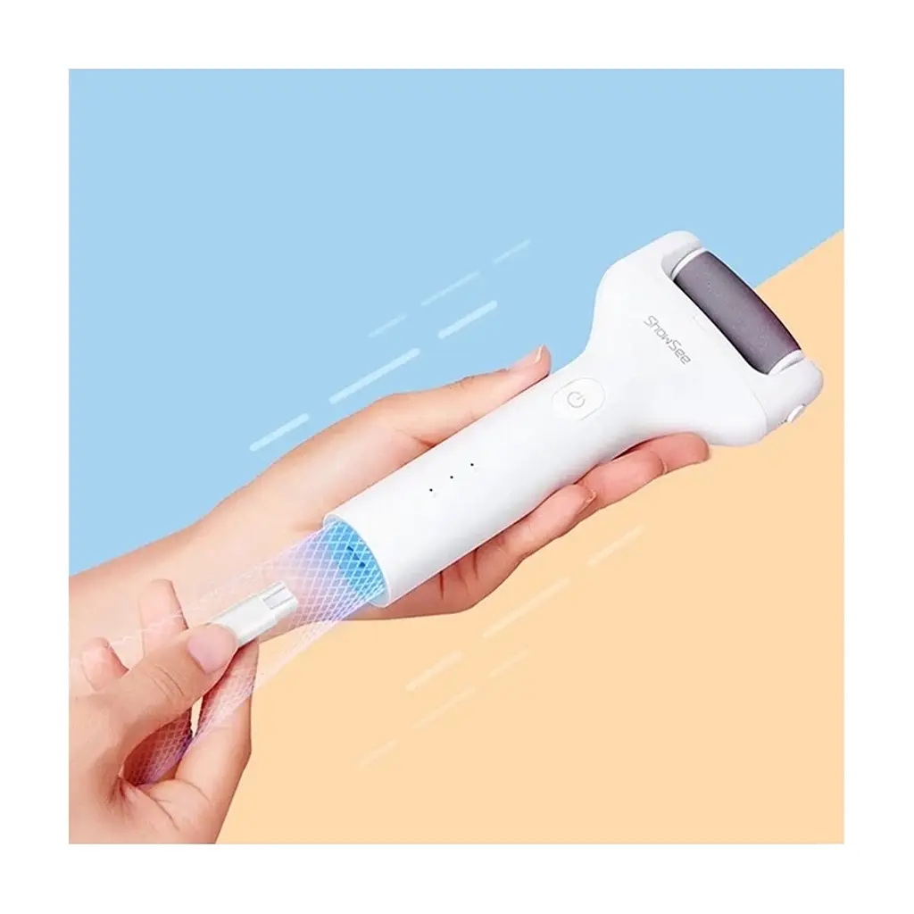 Електрична роликова пилка Xiaomi ShowSee Foot Trimmer White (B1-W) - фото 7