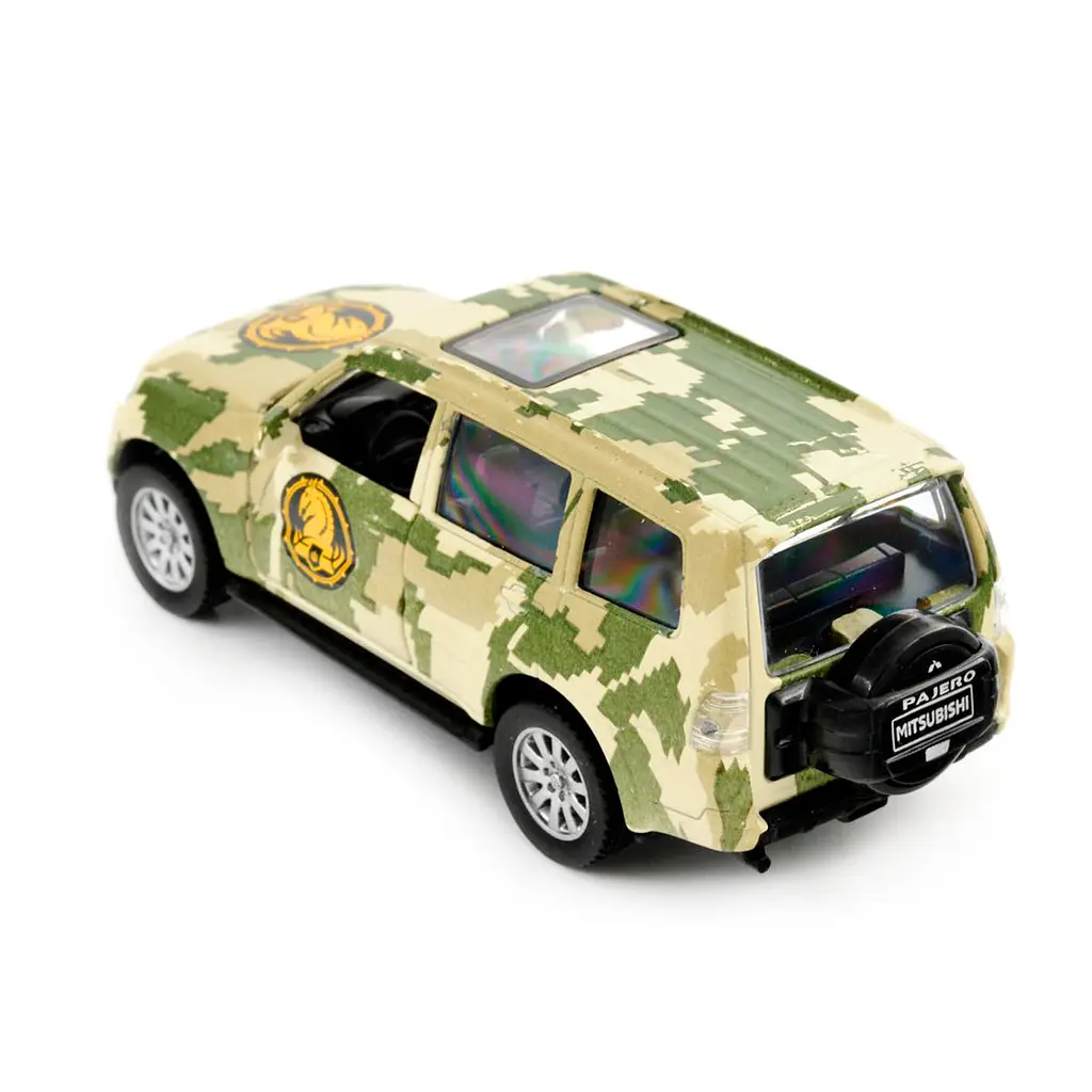 Автомодель TechnoDrive Шеврони Героїв Mitsubishi Pajero 4WD Turbo 47 ОМБр (250361M) - фото 9