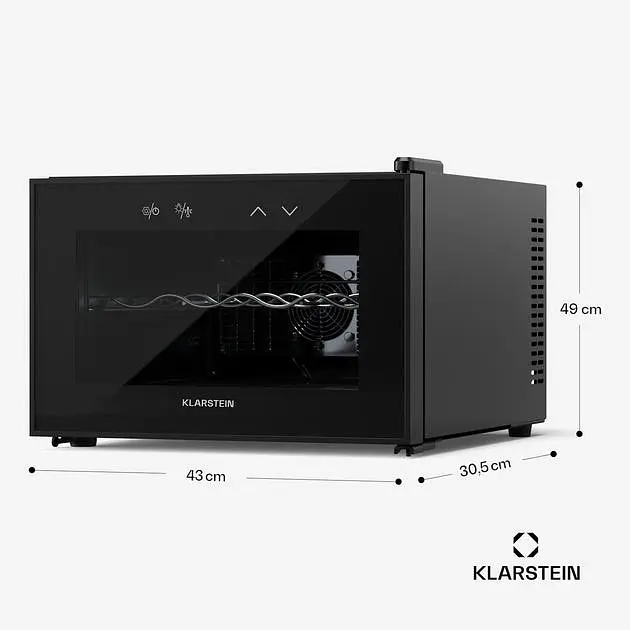 Винный холодильник Klarstein Shiraz 8 Uno (10045295) - фото 2