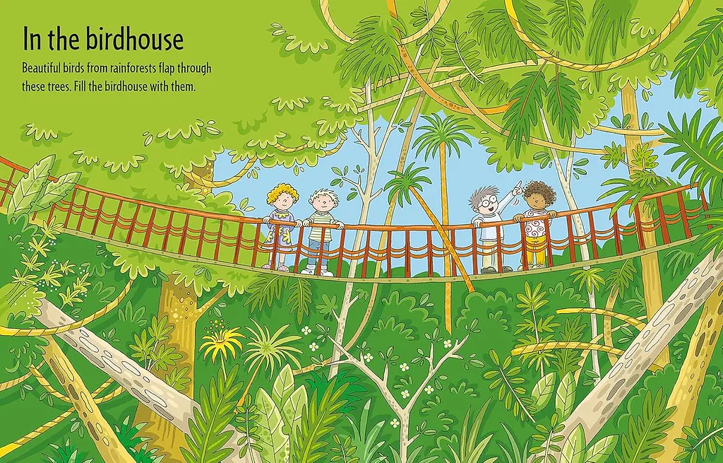 First Sticker Book: Zoo - фото 3