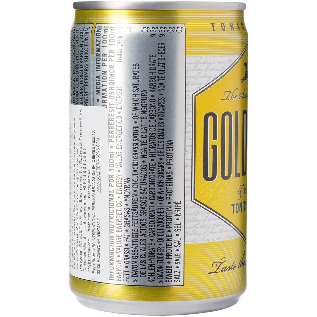 Тонік Goldberg Tonic Water 150 мл - фото 4
