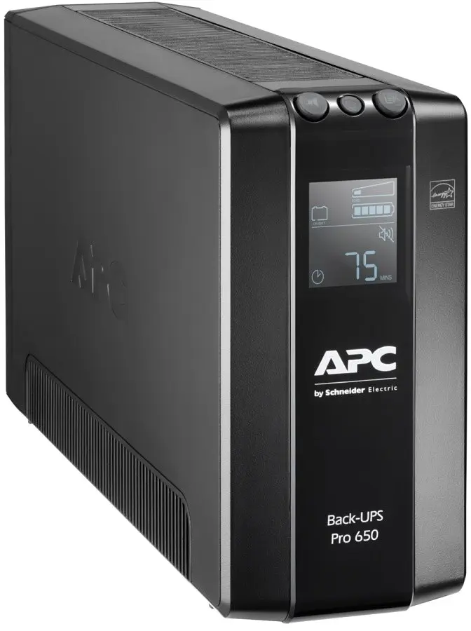 APC Джерело безперебійного живлення Back-UPS Pro 650VA/390W, LCD, USB, 6xC13 - фото 2