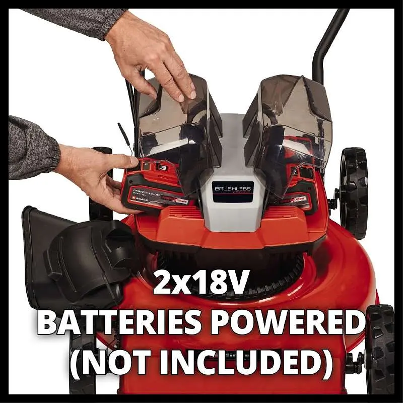 Газонокосарка акумуляторна PXC GE-CM 36/48 Li M 36В Einhell sad0002084 - фото 7