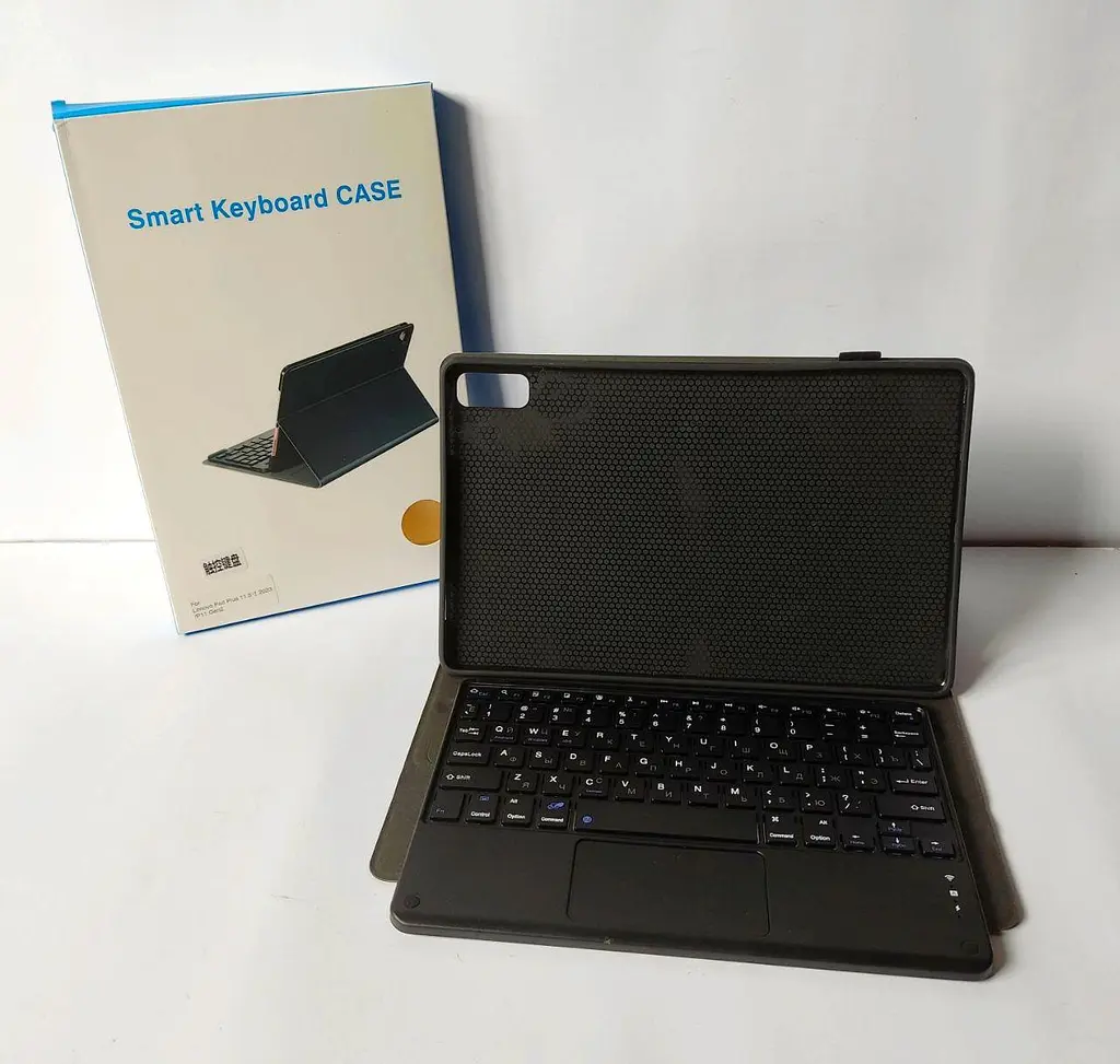 Чохол для планшета Lenovo Tab P11 2nd Gen TB-350 FU TB-350 XU із клавіатурою touch з підсвічуванням - фото 4