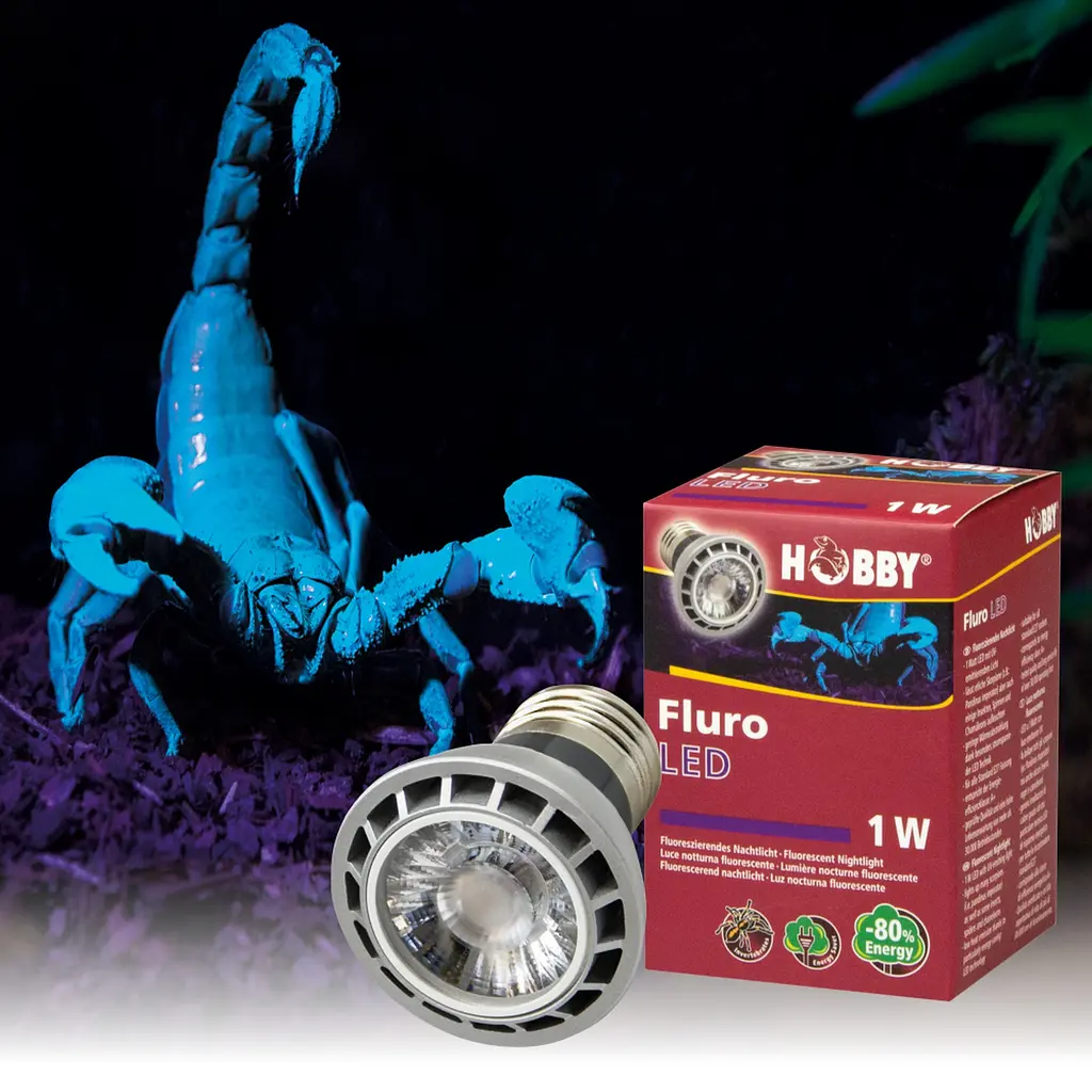 Ультрафіолетова лампа LED для тераріумів Hobby Fluro LED 1 W (37600) - фото 7