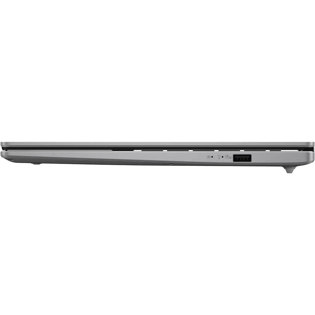 Ноутбук ASUS Vivobook 14 M1407KA-LY232 (14 FMI, Ryzen 5 AI 330, 16 GB, 512 SSD, UMA, DOS) Cool Silver (90NB15H3-M00DX0) - фото 8