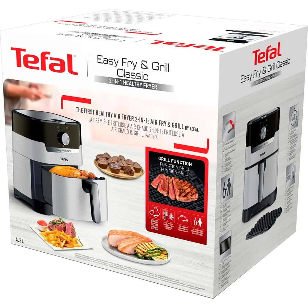 Мультипіч Tefal Easy Fry&Grill EY501A10 [133731] - фото 6