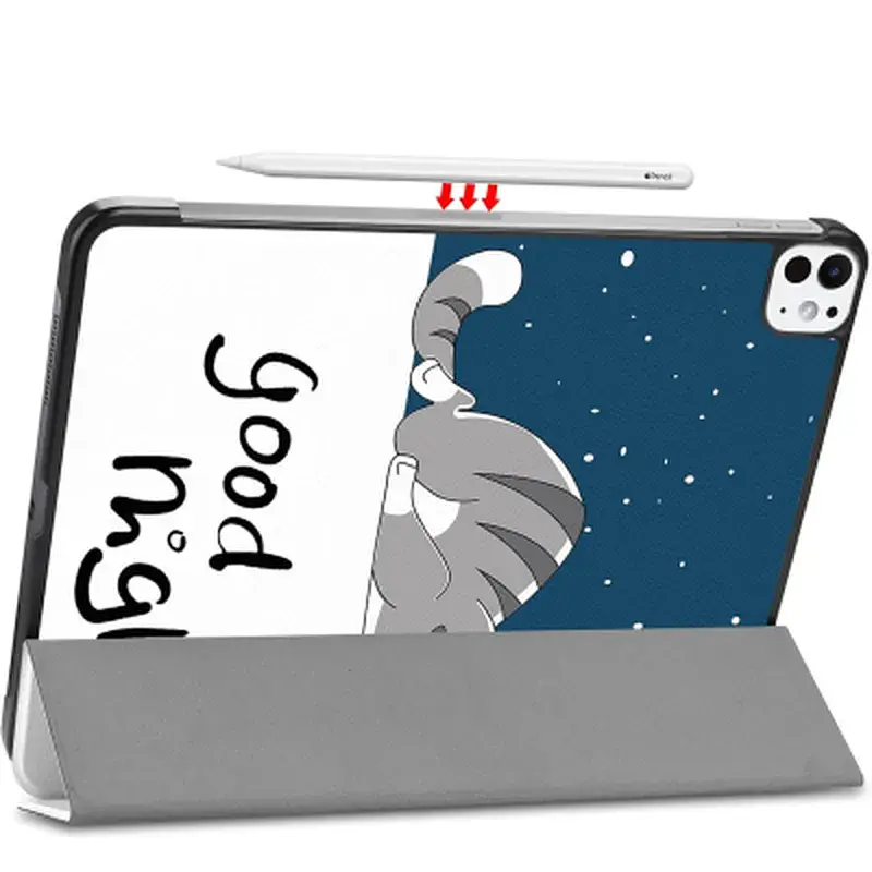 Чохол до планшета BeCover Smart Case Apple iPad Pro 11" M4 2024 Good Night (711636) - фото 8