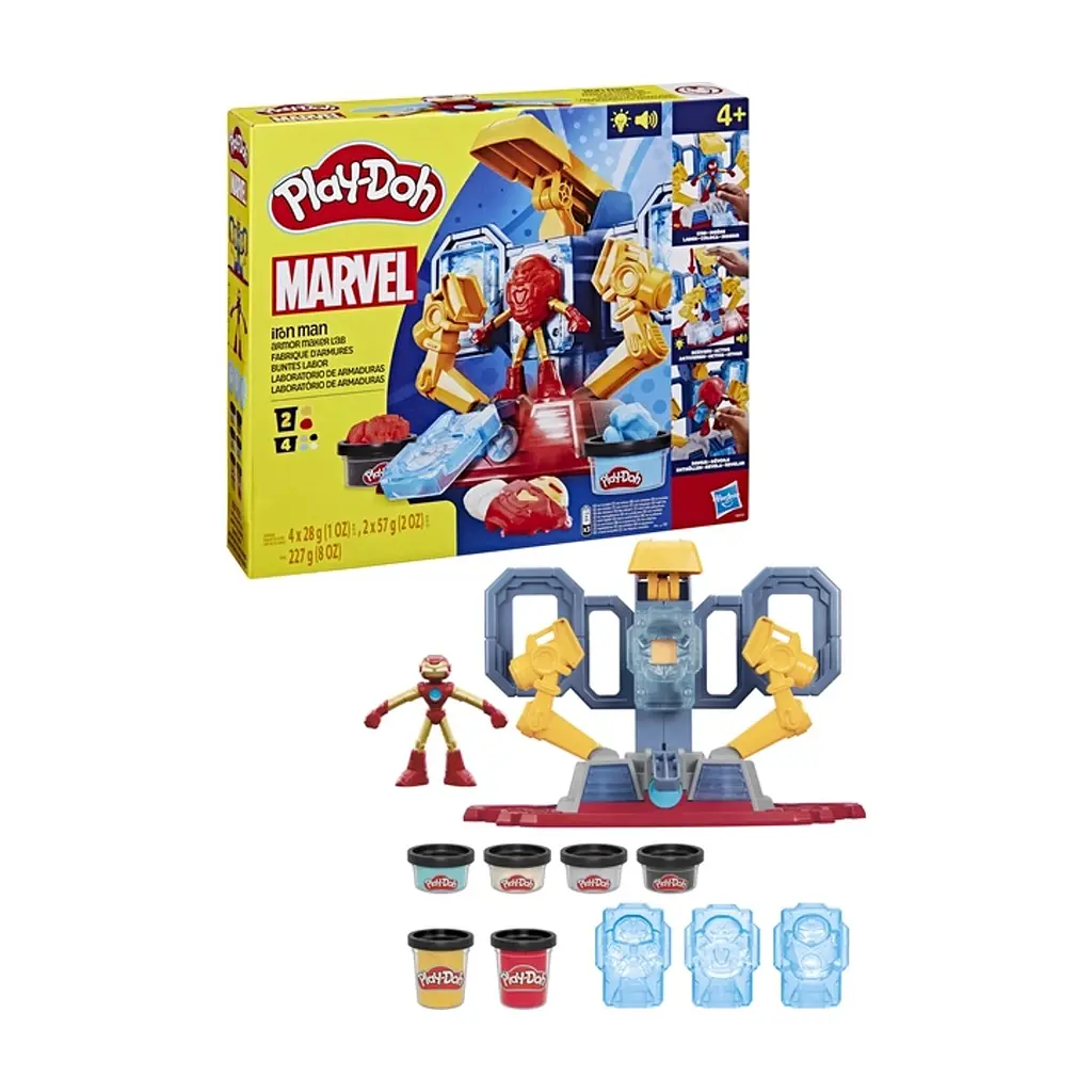 Набір для творчості Hasbro Play-Doh Marvel Айрон-Мен Залізна людина (G0035) - фото 6