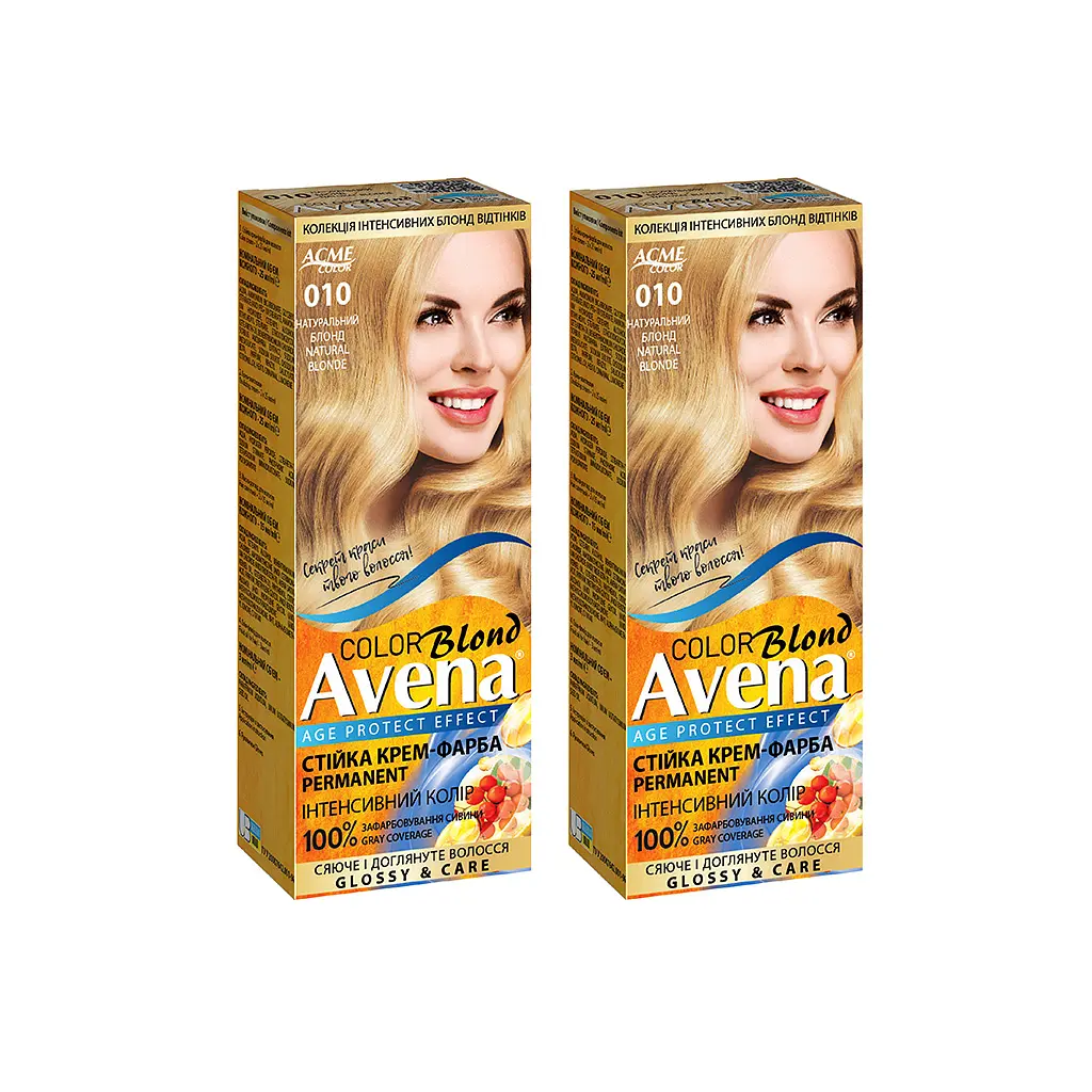 Cтійка крем-фарба для волосся Avena Blond Color натуральний блонд 10 138 мл - фото 10