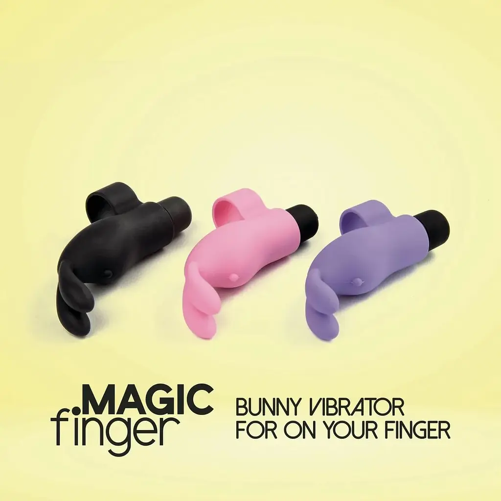 Вібратор на палець FeelzToys Magic Finger Vibrator Purple - фото 8