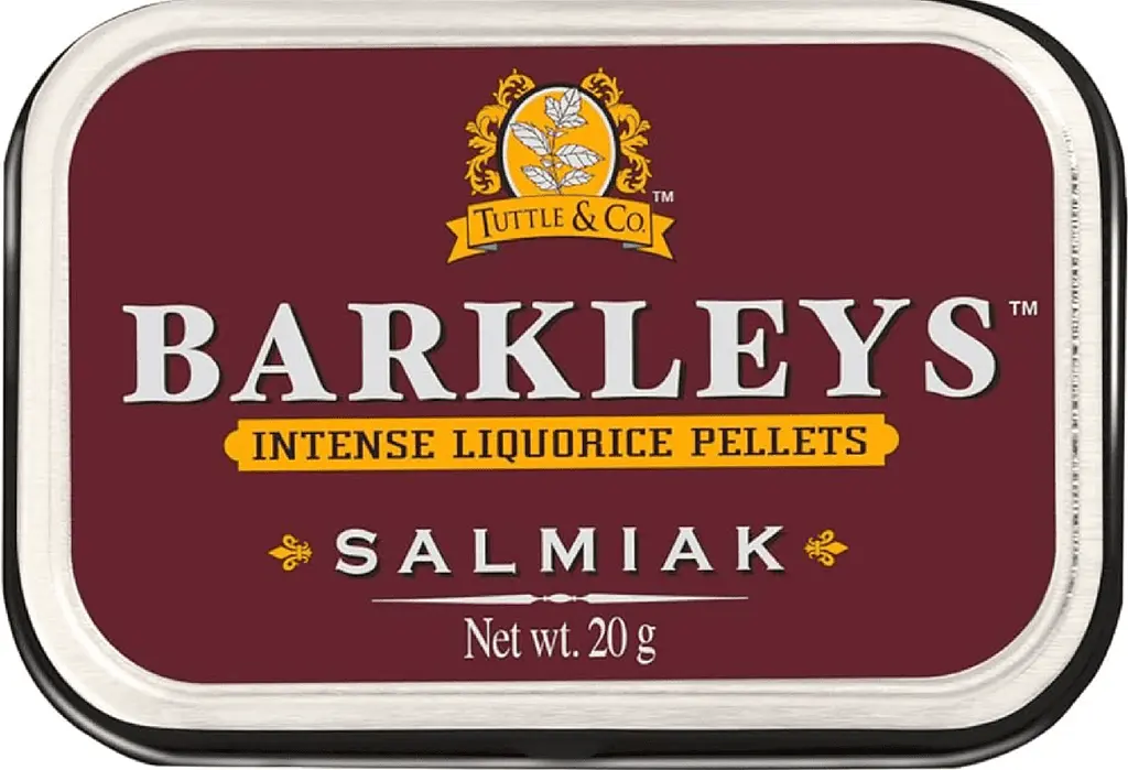 Драже Barkleys Intense Liquorice Pellets Salmiak 20г