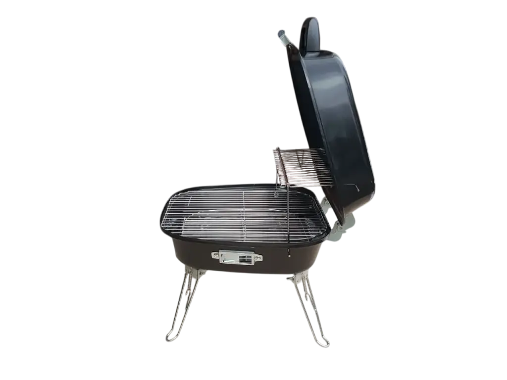 Гриль угольный портативный Time Eco ТЕ-22024 черный (4820211101763_1) - фото 3