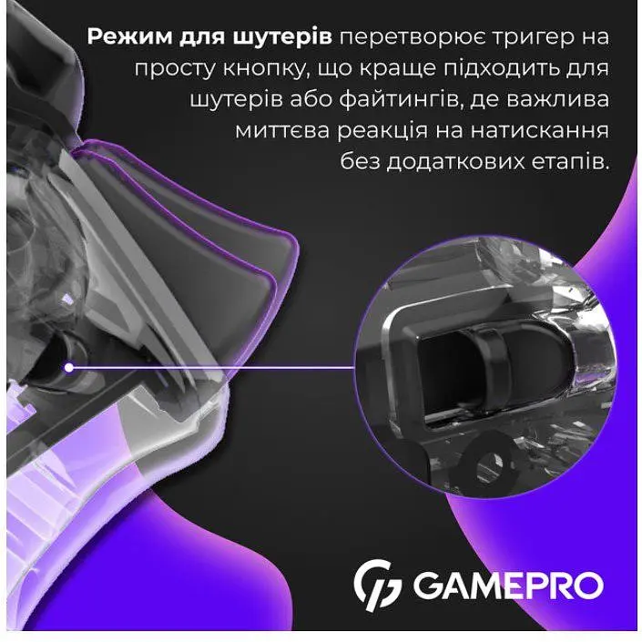 Геймпад Bluetooth джойстик GamePro GPS-13T Bluetooth 5.3/USB (PC/iOS/Android/PS3/PS4) DualShock RGB - фото 14