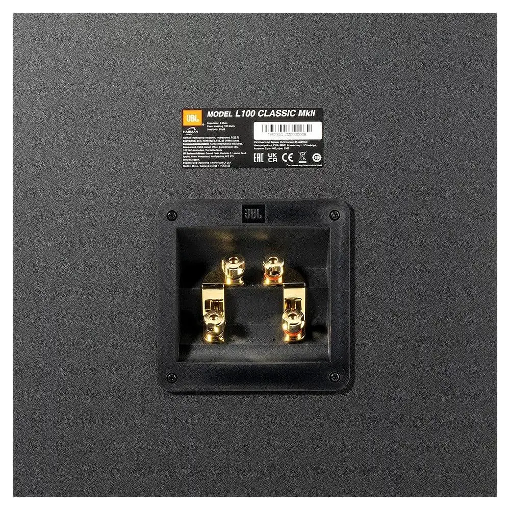 Акустическая система JBL L100 CLASSIC MKII (JBLL100MK2BLK) - фото 9