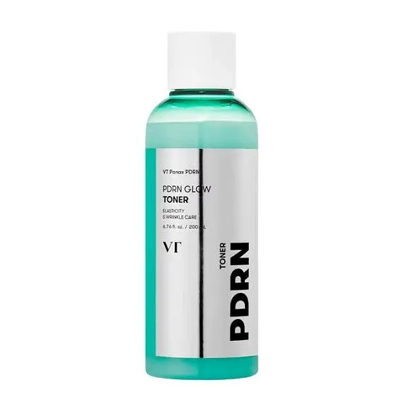 Тонер з PDRN для інтенсивного відновлення та зволоження 200 мл VT Cosmetics PDRN Glow Toner