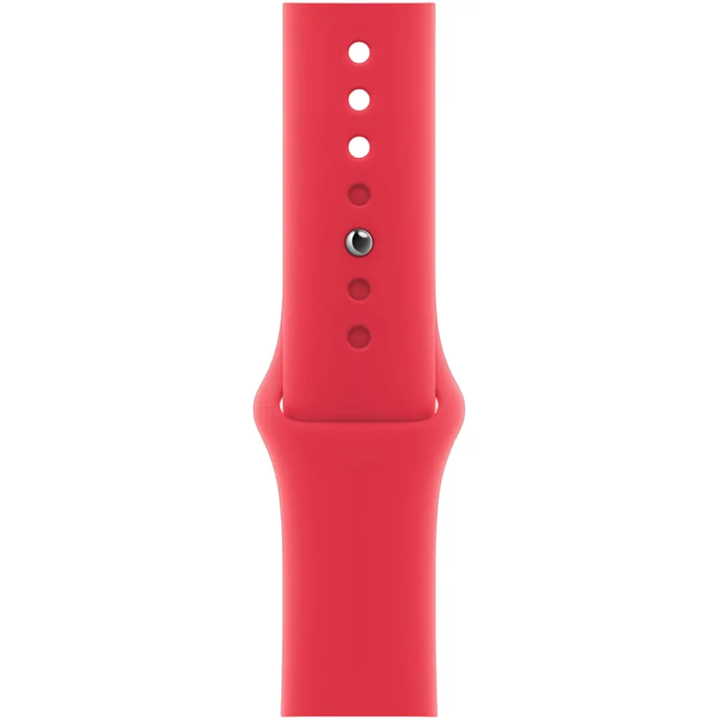 Смарт-часы Apple Watch Series 9 GPS 41mm Red Aluminum Case with [PRODUCT] Red Sport Band M/L [MRXH3] [92655] - фото 3