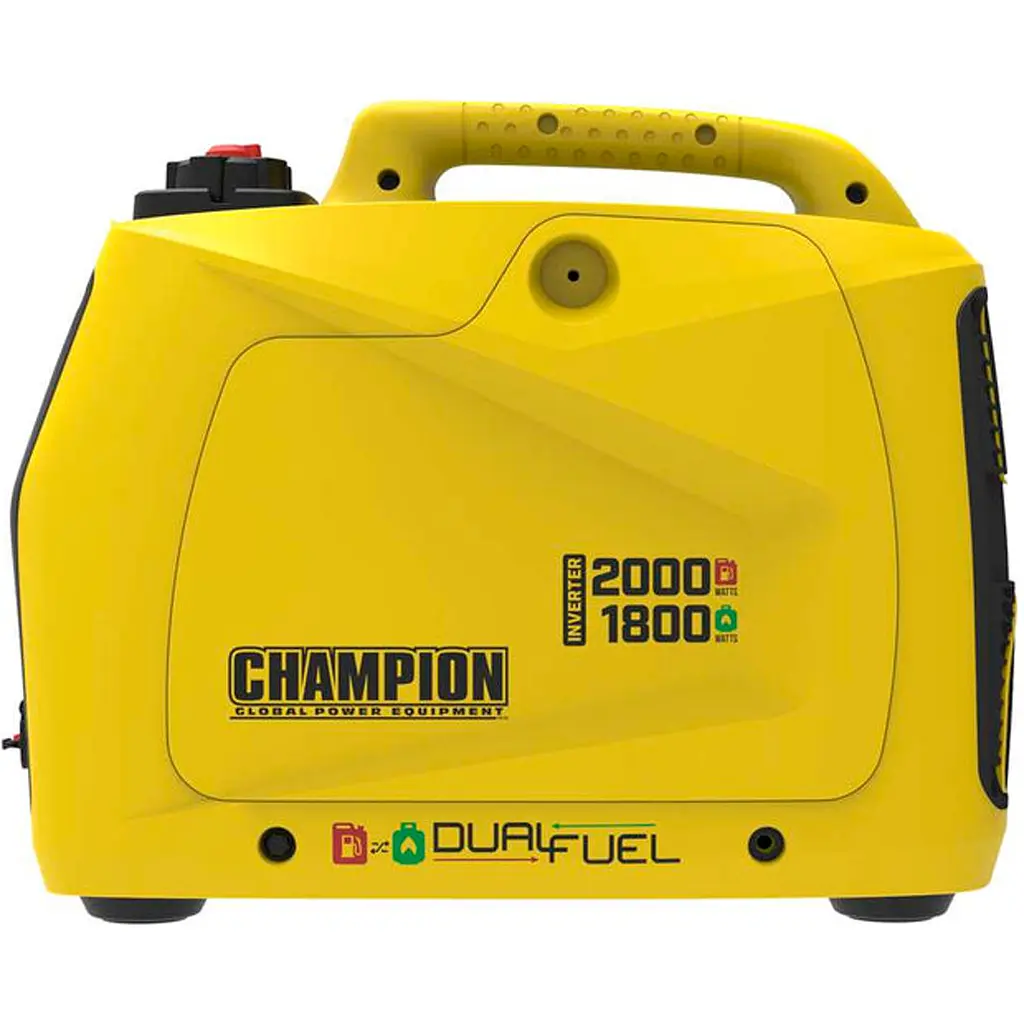 Інверторний газово-бензиновий генератор Champion 2000 82001i-DF-EU [117534] - фото 4