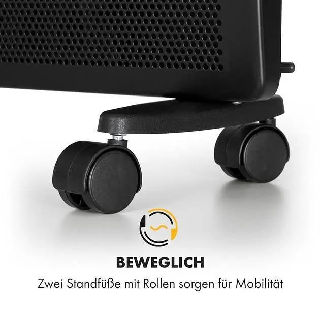 Конвекционный обогреватель Klarstein Hot Spot Slimcurve Double Wave (10035062) - фото 5