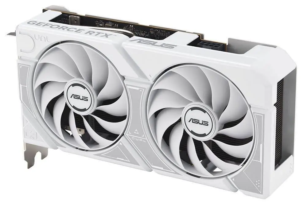 Відеокарта ASUS RTX 5060 8GB DUAL OC WHITE (DUAL-RTX5060-O8G-WHITE) (GDDR7, 128 bit, PCI-E v5.0 x16) - фото 2