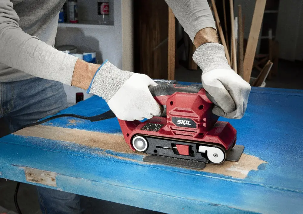 Шлифмашина ленточная 7615 AB 710Вт Skil teh0025397 - фото 3