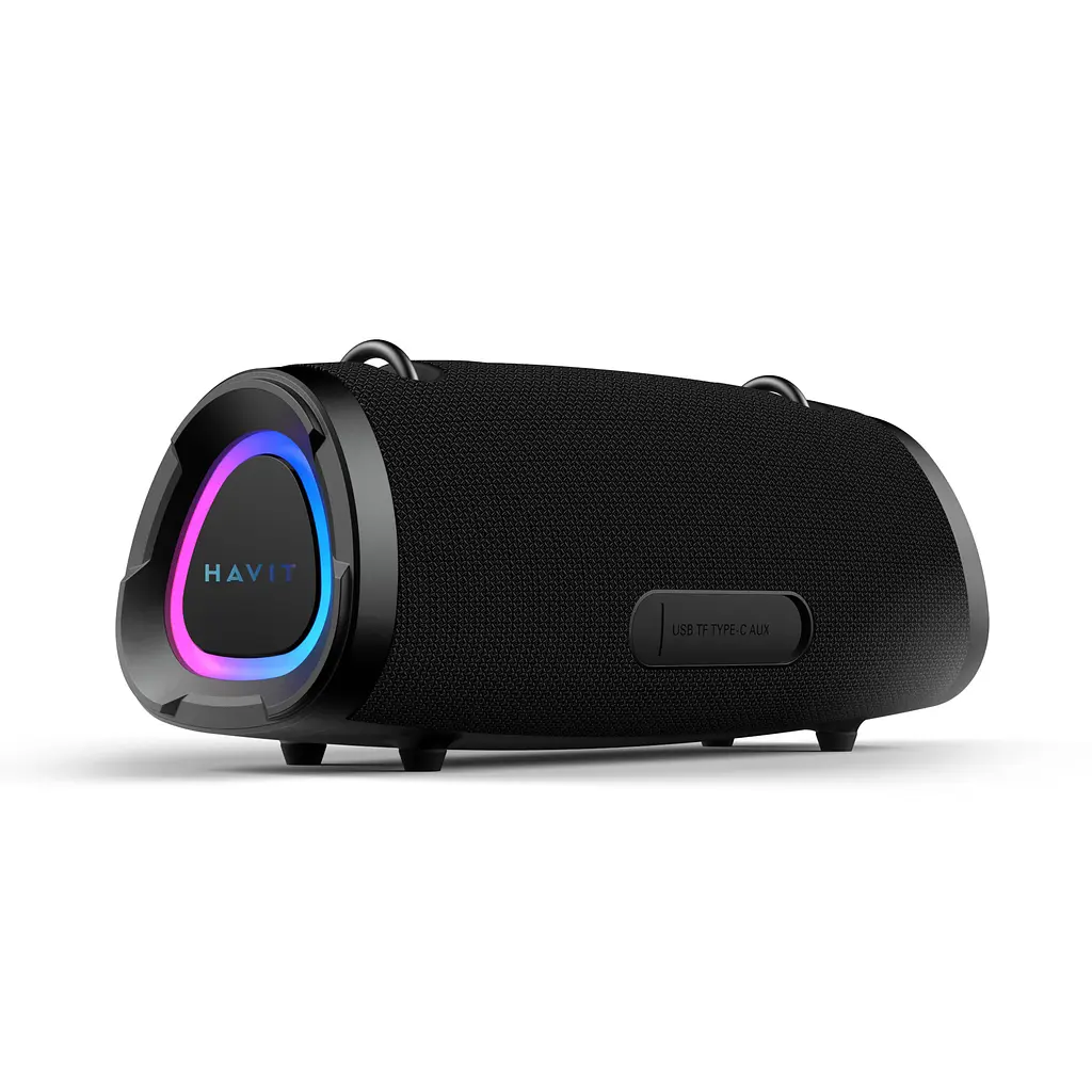 Портативна колонка HAVIT SK903BT IPX6 60W RGB Black HAVIT (29175-000) - фото 2